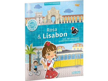 48958 rosa lisabon mesto plne samolepiek