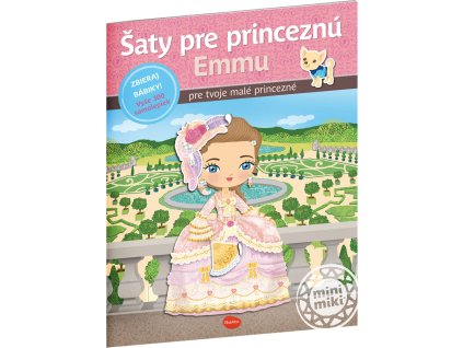 48610 saty pre princeznu emmu kniha samolepiek