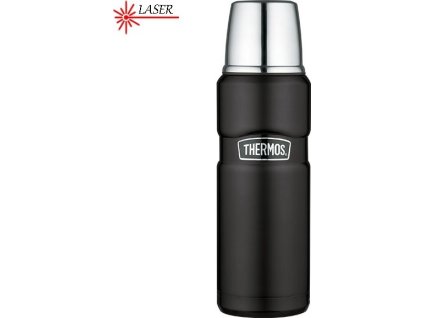 19673 thermos termoska na napoje matne cerna 470 ml