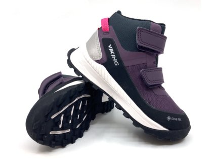 celoročné topánky Viking Expower Mid GTX 2V Grape