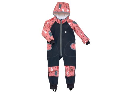 Dievčenská softshellová kombinéza Vyrobeniny