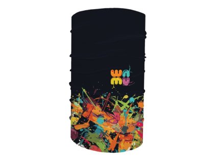 Multifunkčná šatka WAMU GAME ON čierna