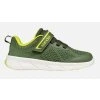 Barefoot tenisky Geox J Foot run MilitaryLime