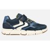 Chlapčenské topánky Geox J Flexyper B Navy Yellow