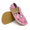 Barefoot papuče Crave Elastic Pink Cat