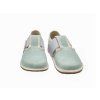 Barefoot dievčenské papuče Pegres SBF 06U mint