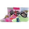 3PACK Ponožky Boma Krtko - mix 1 holka (Veľkosť 14-17 (9-11))