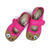Dievčenské baleríny 3F barefoot 3BS2LN23 Fuchsia