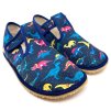 chlapčenské barefoot papuče dino