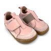 ružové prvé barefoot topánky pegres