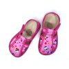 barefoot papuče Baby Bare Pink Teddy