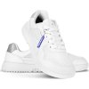 Barefoot tenisky Barebarics Zing - Fresh - White & Silver (Veľkosť 36)