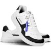 Barefoot tenisky Barebarics Zing - White & Black (Veľkosť 36)
