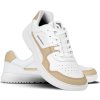 Barefoot tenisky Barebarics Zing - White & Cream (Veľkosť 36)