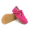 Beda barefoot papuče ružová trblietka (BF 060010W)