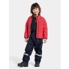 Detská prešívaná bunda Didriksons Algos ružová (Veľkosť 100)