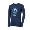 Detské funkčné tričko Sensor Merino DF Planet Deep Blue