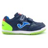 Detské halovky Joma Top Flex JR 2533 Navy Green modro zelené