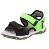 Detské sandále Superfit Mike 3.0 1 009465 0000 Schwarz Hellgrün