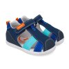 Detské textilné sandálky Biomecanics 252198 A089 Azul Marino