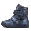 Modré detské zimné topánky DD Step W068 52745