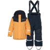detský zimný set didriksons skare fire yellow