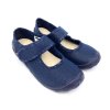 Dievčenské papuče 3F 4A328 Tmavomodré