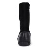 barefoot Dievčenské čižmy DDstep W078 52103 Black