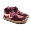 celoročné vínové barefoot topánky froddo