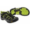 Keen Newport H2 Black Lime Green čierne
