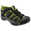 Keen Newport H2 Black Lime Green detské sandále