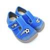 Papuče 3F barefoot 3BE3 15 modrý futbal lopta