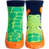 Ponožky s protišmykom Playshoes Krokodíl