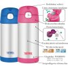 17729 3 thermos detska termoska s brckem modra 355 ml