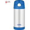 17729 thermos detska termoska s brckem modra 355 ml