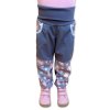 Vyrobeniny Detské softshellové nohavice bez zateplenia Víly