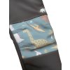 Vyrobeniny softshellové nohavice s fleecom Dinosaury
