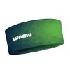 WAMU športová čelenka MOZAIKA zelená