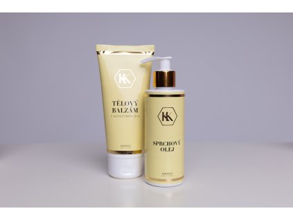 Výhodná sada: Tělový balzám Mango a Sprchový olej Mango