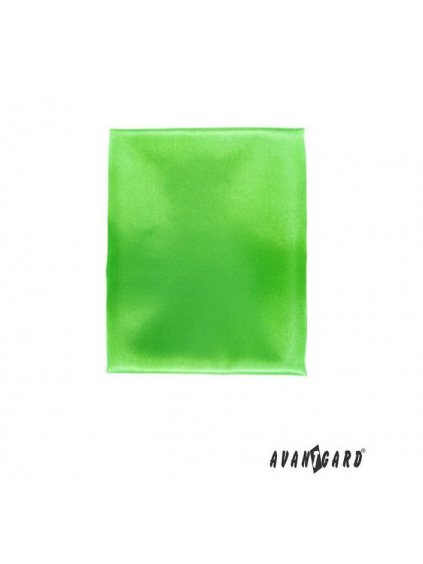 Neonově zelený dámský šátek (50x50 cm)