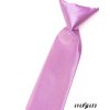 Světle fialová dětská kravata na gumičku