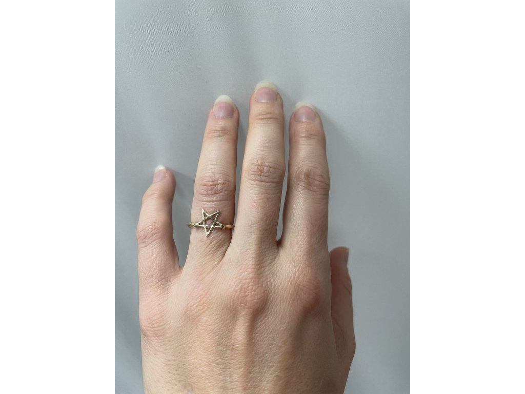 Womens pentagram ring shop
