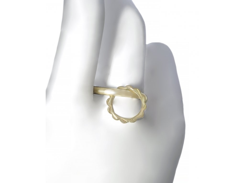 Dámský zlatý prsten Spirit (Velikost prstenu 76 (24,3mm))