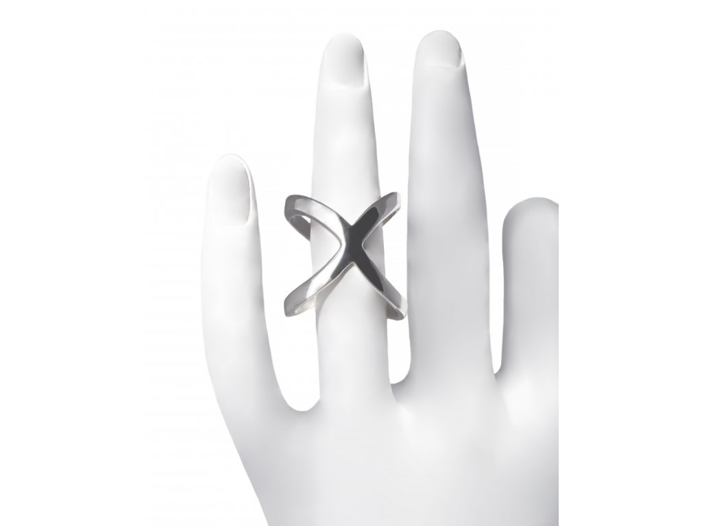 Variabilní unisex prsten nebo spona na šátek ze stříbra (Velikost prstenu 76 (24,3mm))