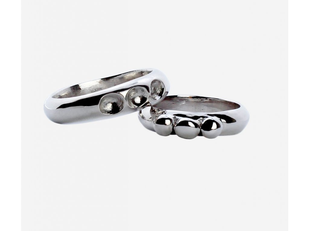 Zlaté snubní prsteny Love (Velikost prstenu 76 (24,3mm))