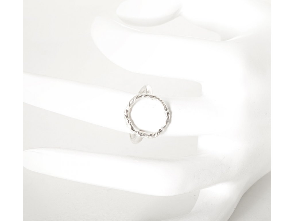 Dámský stříbrný prsten Implicate (Velikost prstenu 76 (24,3mm))