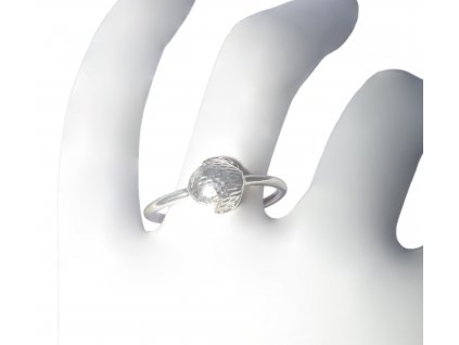 Women's Silver Scarabaeus Ring