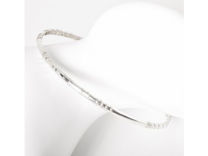 Unisex stříbrný minimalistický náramek Line (Velikost náramku XXS (14-16cm))