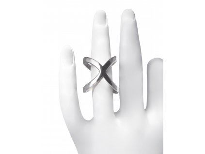 Variabilní unisex prsten nebo spona na šátek ze stříbra
