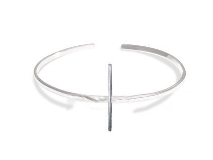Women's silver bracelet Mark
